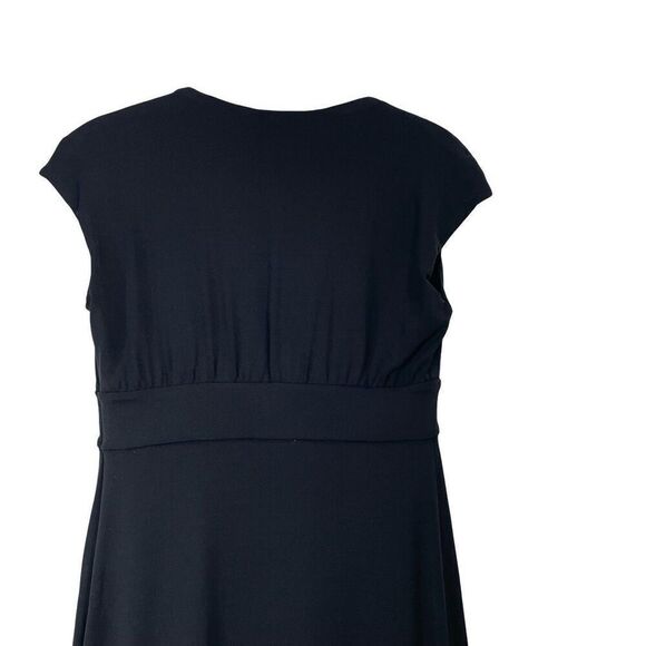 Celine little‎ black sheath midi dress Size EU 40 black designer - Picture 6 of 9